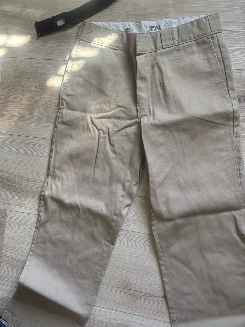 Dickies Men's 874 Straight-Leg Chinos in Khaki